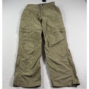 REI Co-op Pants Mens 32x32 (Actual 30x30) Brown Cargo Convertible Outdoor Hiking